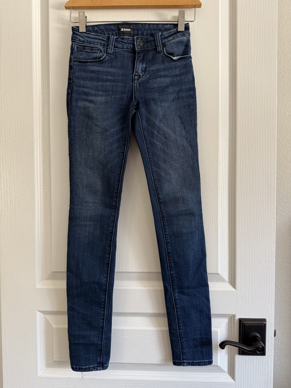 Hudson Dark Wash Skinny Jeans